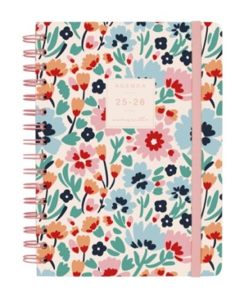 finocam agenda escolar 2025 2026 moniquilla e10 155x212 semana vista horizontal dalia+ finocam 64601