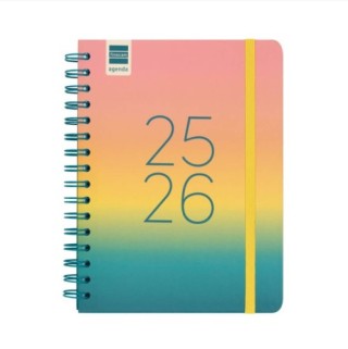 finocam agenda escolar 2025 2026 curso cosmo 4o 155x212  semana vista horizontal iris+ finocam 53705