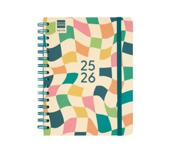 finocam agenda escolar 2025 2026 curso cosmo 4o 155x212  semana vista horizontal kai+ finocam 537050