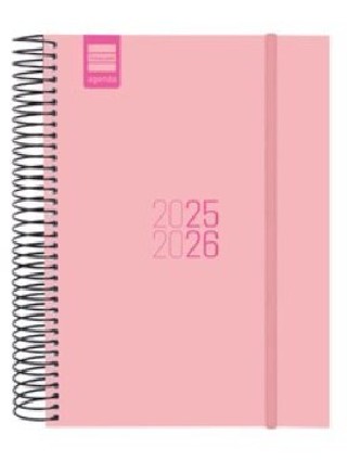 finocam agenda escolar 2025 2026 espir e10 155x212 1dia pagina negro+ finocam 633126026
