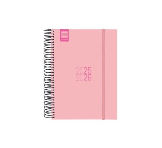 finocam agenda escolar 2025 2026 espir e10 155x212 1dia pagina negro+ finocam 633126026