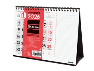 finocam calendario 2026 sobremesa neutro numeros grandes+notas s 210x150mm finocam 781370026