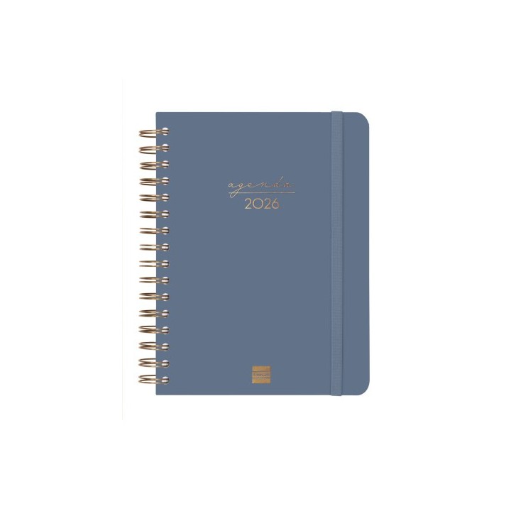 finocam agenda 2026 trendy alma e10 155x212mm dia pagina azul finocam 762040426