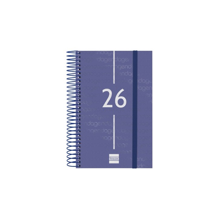 finocam agenda 2026 basic year e5 117x181mm dia pagina azul finocam 741091026