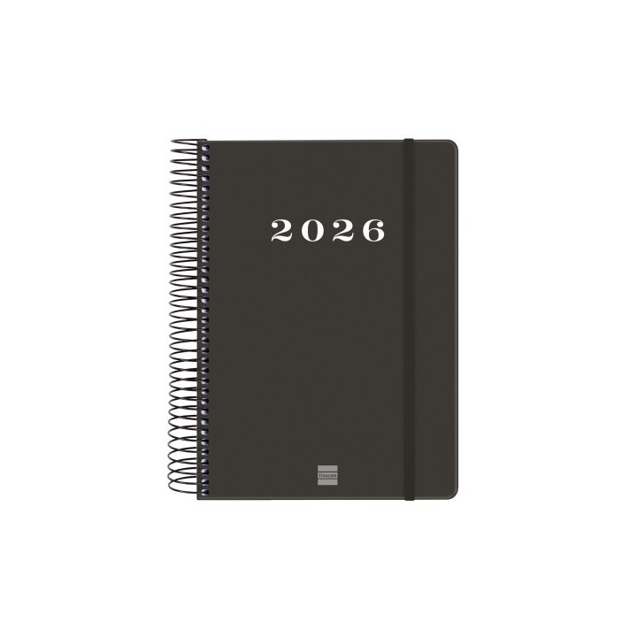 finocam agenda 2026 basic my e10 155x212mm dia pagina negro finocam 743526026