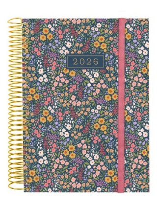 finocam agenda 2026 trendy design e10 155x212mm dia pagina flora finocam 742313026
