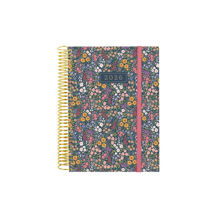 finocam agenda 2026 trendy design e10 155x212mm dia pagina flora finocam 742313026