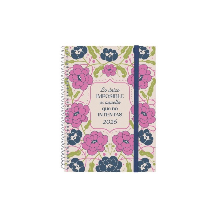 finocam agenda 2026 trendy design e10 155x212mm semana vista horizontal imposible finocam 742232526