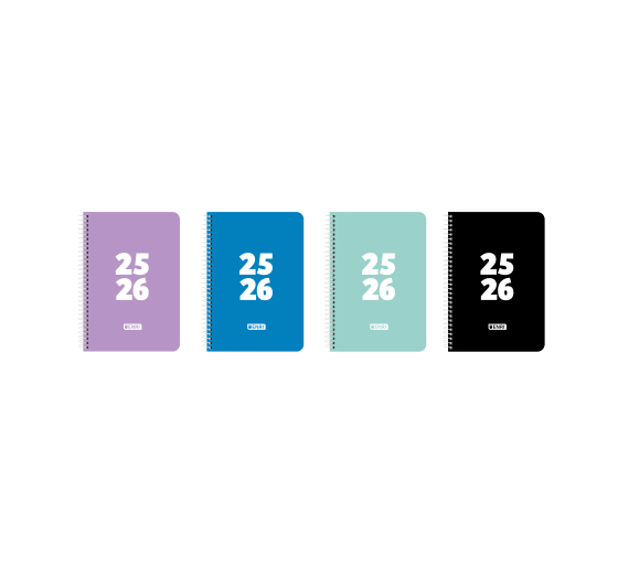 enri agenda escolar 2025 2026 teens tapa plastico 4o semana vista enri 400195413