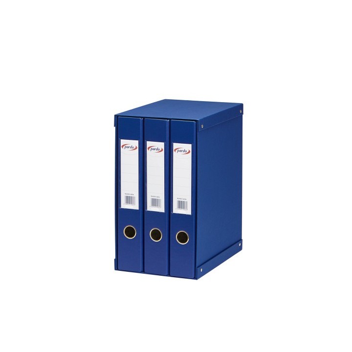 pardo modulo compacto azul indeformable 3 carpetas 2 anillas 40mm pardo 924303