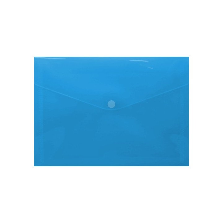 ingraf sobre portadocumentos con velcro a4 azul polipropileno ingraf 332731  pack  10 unidades