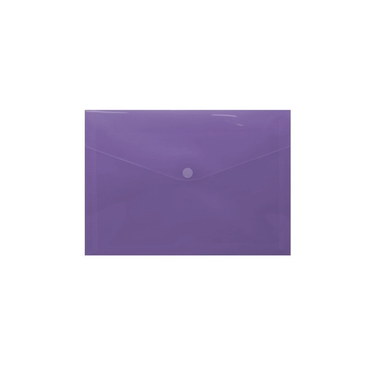 ingraf sobre portadocumentos con velcro a4 morado polipropileno ingraf 332735  pack  10 unidades