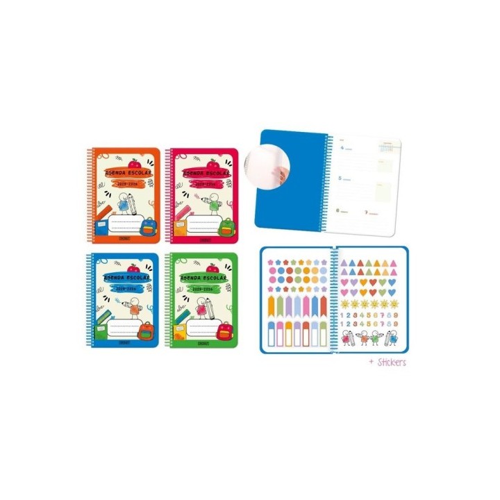 ingraf agenda escolar 2025 2026 back to school 4o semana vista tapa polipropileno ingraf 333352