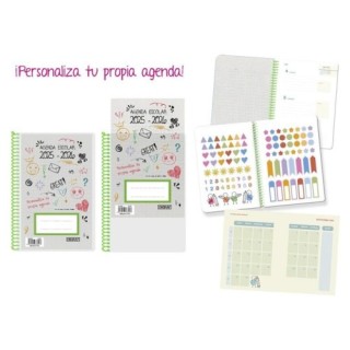 ingraf agenda escolar 2025 2026 personalizable 4o semana vista tapa polipropileno ingraf 333353