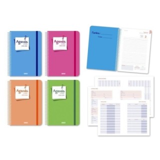 ingraf agenda escolar 2025 2026  post  it 4o dia pagina tapa carton ingraf 333354