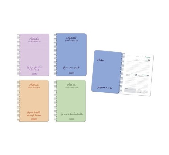 ingraf agenda escolar 2025 2026 positive 4o 2dia pagina tapa carton ingraf 333357