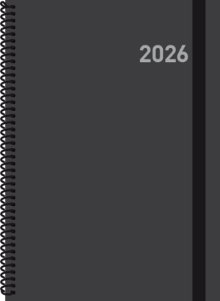 ingraf agenda 2026 paris s/v 15x21 negra con espiral castellano ingraf 356556