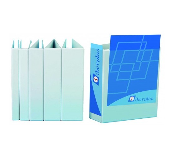iberplas carpeta canguro formato a4 2 anillas mixtas 65mm iberplas 8465m211
