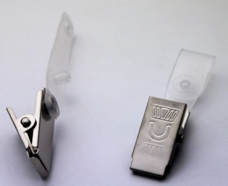 iberplas caja 200 pinzas metalicas con tira para identificador iberplas 1072200