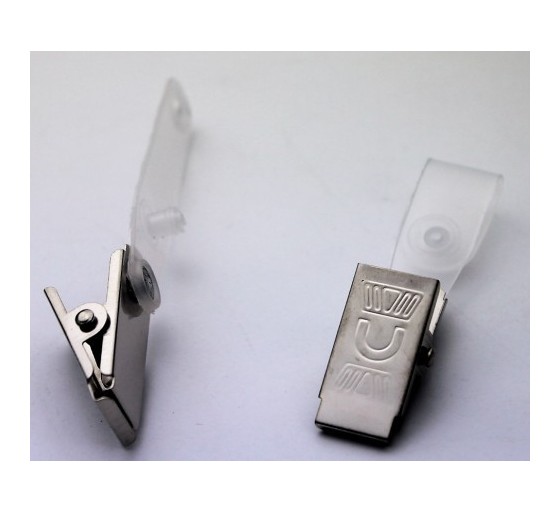 iberplas caja 200 pinzas metalicas con tira para identificador iberplas 1072200