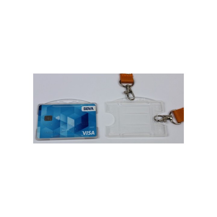 iberplas pack 100 porta tarjetas plastico rigido 90x57 doble posicion iberplas 147570100