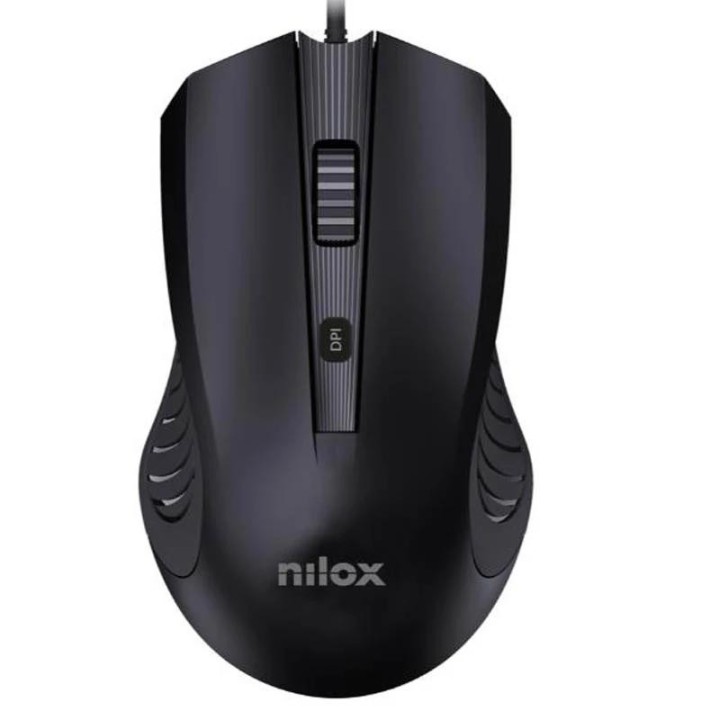 nilox raton mousb1013 2400 dpi usb