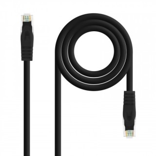 nanocable nanocable cable de red latiguillo rj45 lszh cat.6a utp awg24, negro, 3.0m