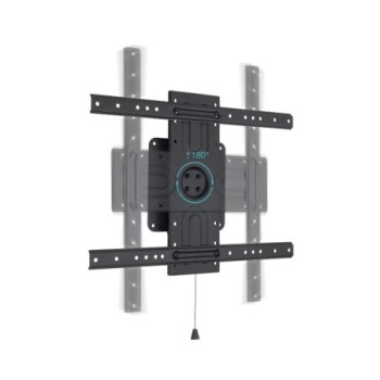 tooq lp3780f r soporte pared rotacion 360o negro