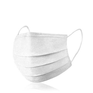 varios caja 10 mascarillas infantil triple capa color blanco talla unica ed0026c01