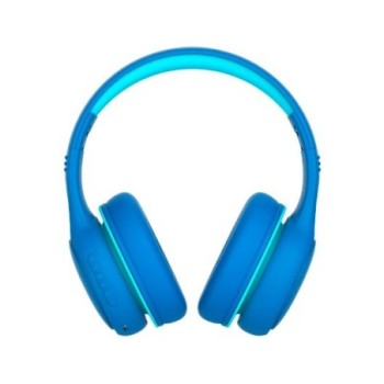 auriculares cascos stereo infantiles coolkids blue bluetooth volumen limitado 85 94db tipo c