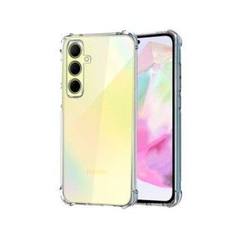 funda cool samsung galaxy a35 transparente antishock esquinas reforzadas