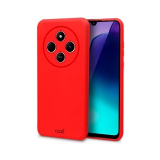 funda cool xiaomi redmi 14c cover rojo poco c75 silicona proteccion total camara
