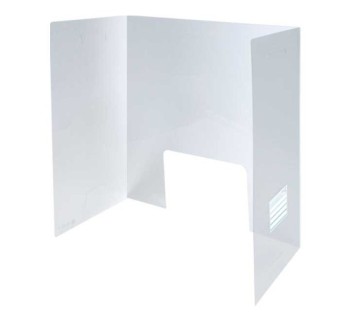 mampara office box protect 50x48cm transp