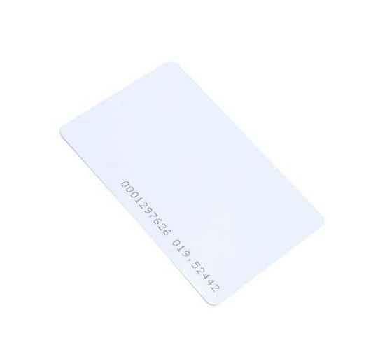 zkteco prox.card 13,56 mhz. gloss,iso, printed no.200u   p/n acc e