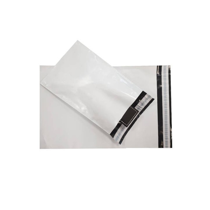 varios caja de 500  bolsas e comerce opacas 70% ldpe reciclado 250x350+40 mm bc25035060sin