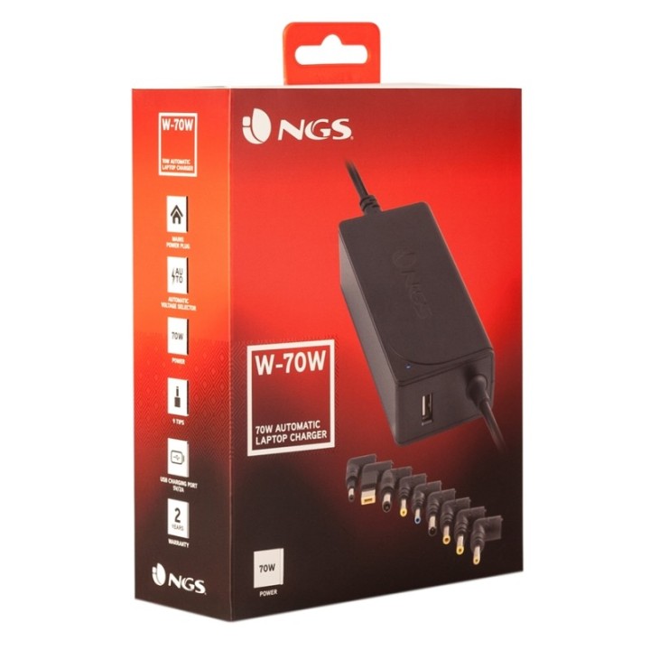 ngs cargador portatil sliml w 70