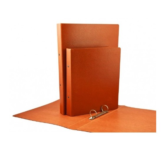 mariola carpeta anillas redondas carton gofrado cuarto apsdo. 2 a 40 mm. no 12 cuero redonda  mariol