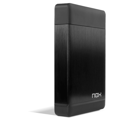 nox nox lite 3.5 carcasa de disco duro/ssd negro 3.5