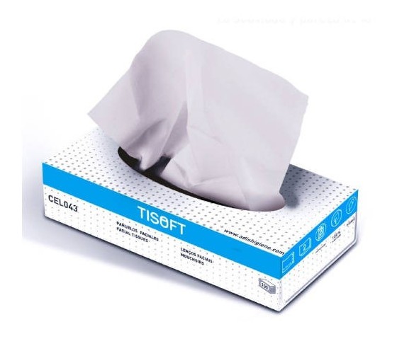 tisoft caja de 100 panuelos faciales tisoft ce498