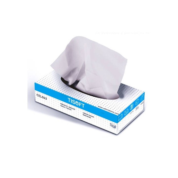 tisoft caja de 100 panuelos faciales tisoft ce498