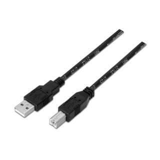 cable aisens usb 2.0 impresora tipo a m b m negro 4.5m