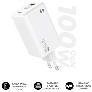 subblim subblim cargador gan 35w charger usb c