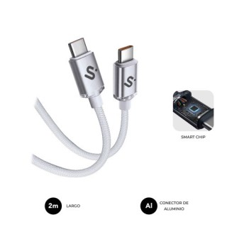 subblim subblim cable optimus 60w c c 2m white
