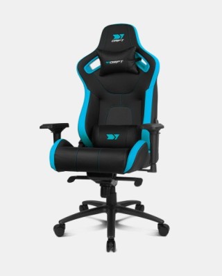 drift drift dr600bl silla para videojuegos butaca para jugar asiento acolchado negro, azul