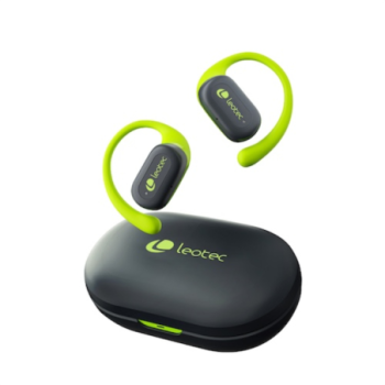 leotec earphones open air zenith sport gris lima