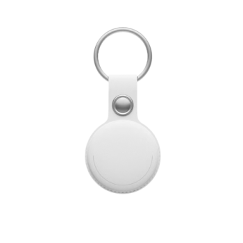 leotec easy tag dual ios y android negro + llavero blanco