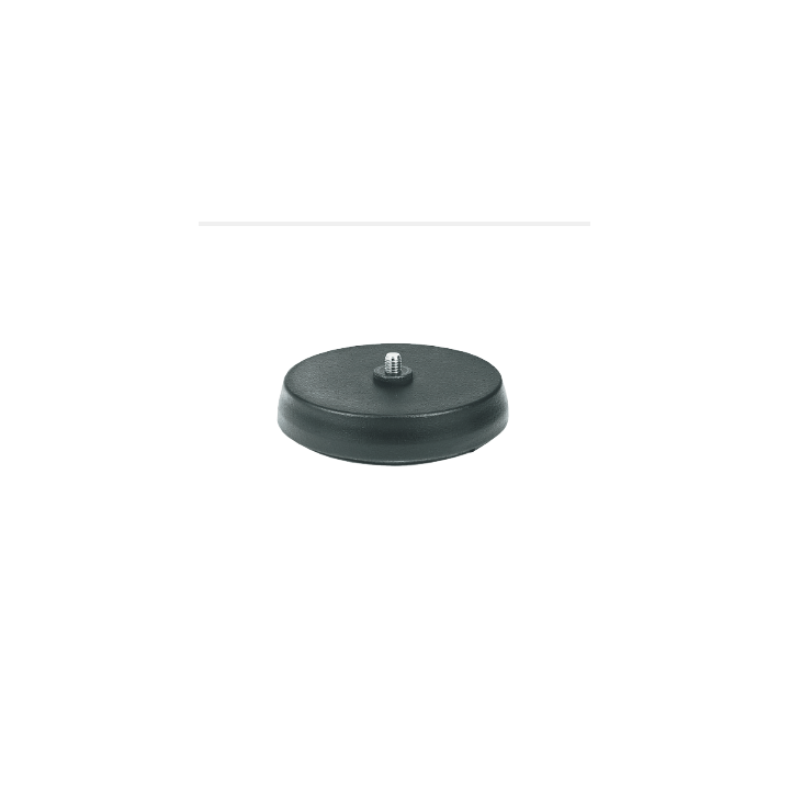 bosch bosch lbc1227/01 soporte de sobremesa para microfono, negro mate, base de hierro fundido pesad