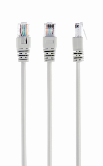 cable red gembird utp cat5e 0,5m gris