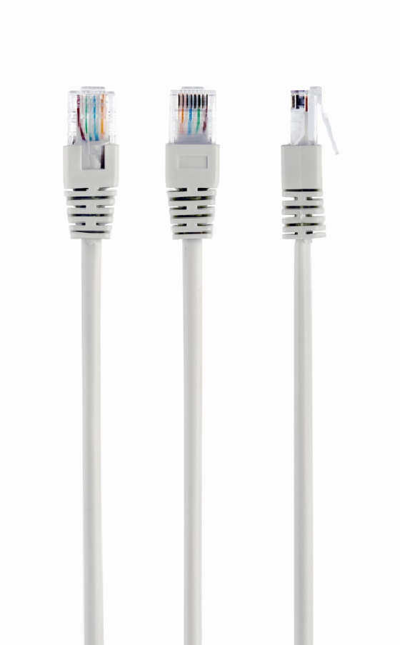 cable red gembird utp cat5e 0,5m gris