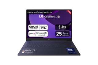 portatil lg gram u9 288v 32gb 1tb 16wqxga w11h